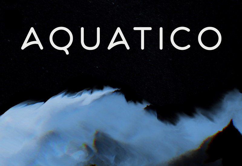 Aquatico: Sea Creatures Inspired Typeface