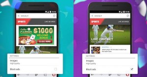 Opera releases the browser it's trained to kill ads in Android and Windows